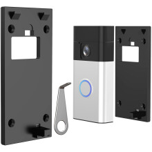 2024 Ring Doorbell Mount No Drill for New Battery Video Doorbell (2024 Release), Adhesive Doorbell Door Mount with Sticky Pad, Doorbell Bracket