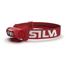 Silva Head Torch Battery Powered - Explore 4 - LED Headlight 400 Lumen - 3 Brightness Levels & 3 LED Colours - Waterproof and Powerful Head Torch with