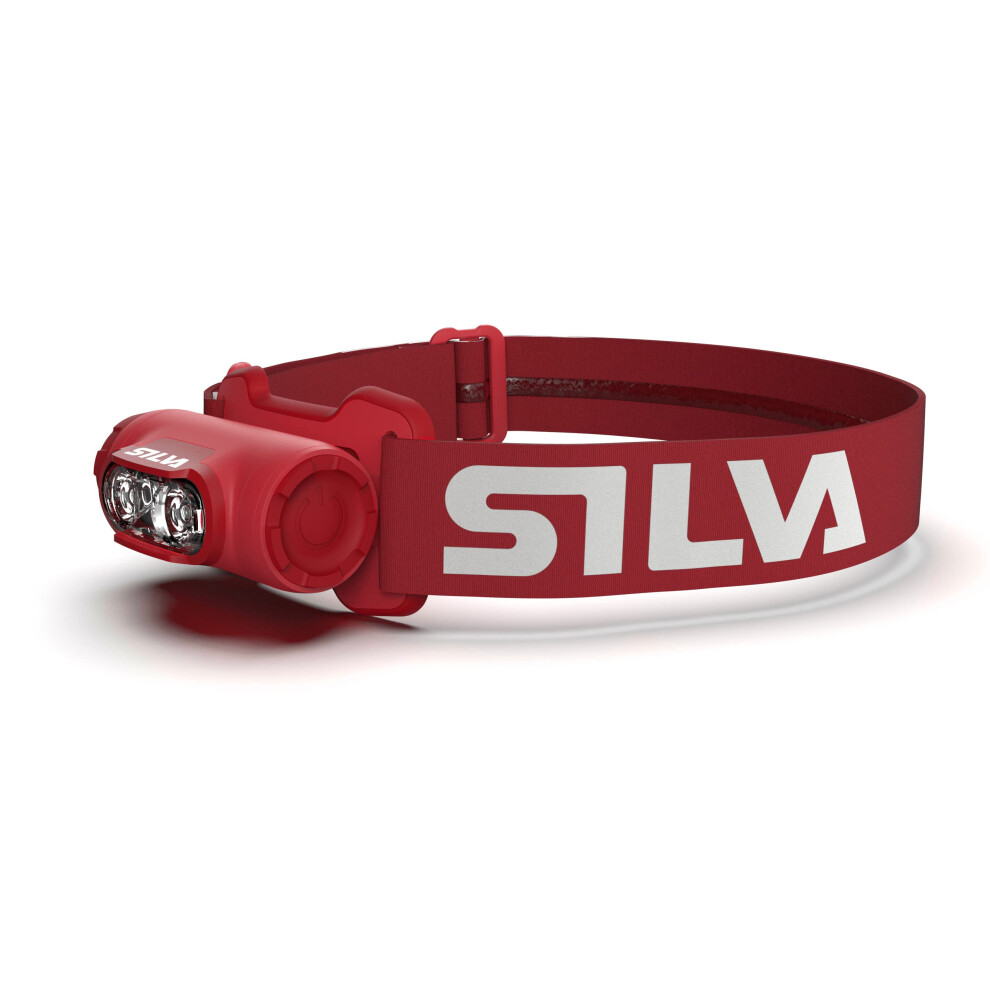 Silva Explore Headtorch: Colour: Red Size 4 - Outdoor Action - Image 2
