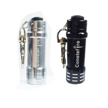 Small Flashlight Keychain Torch,2 PCS Aluminum Key Ring Torch, Bright 3 LEDs Tiny Flashligh,Pocket Flashlight EDC, Waterproof, Mini Torches for