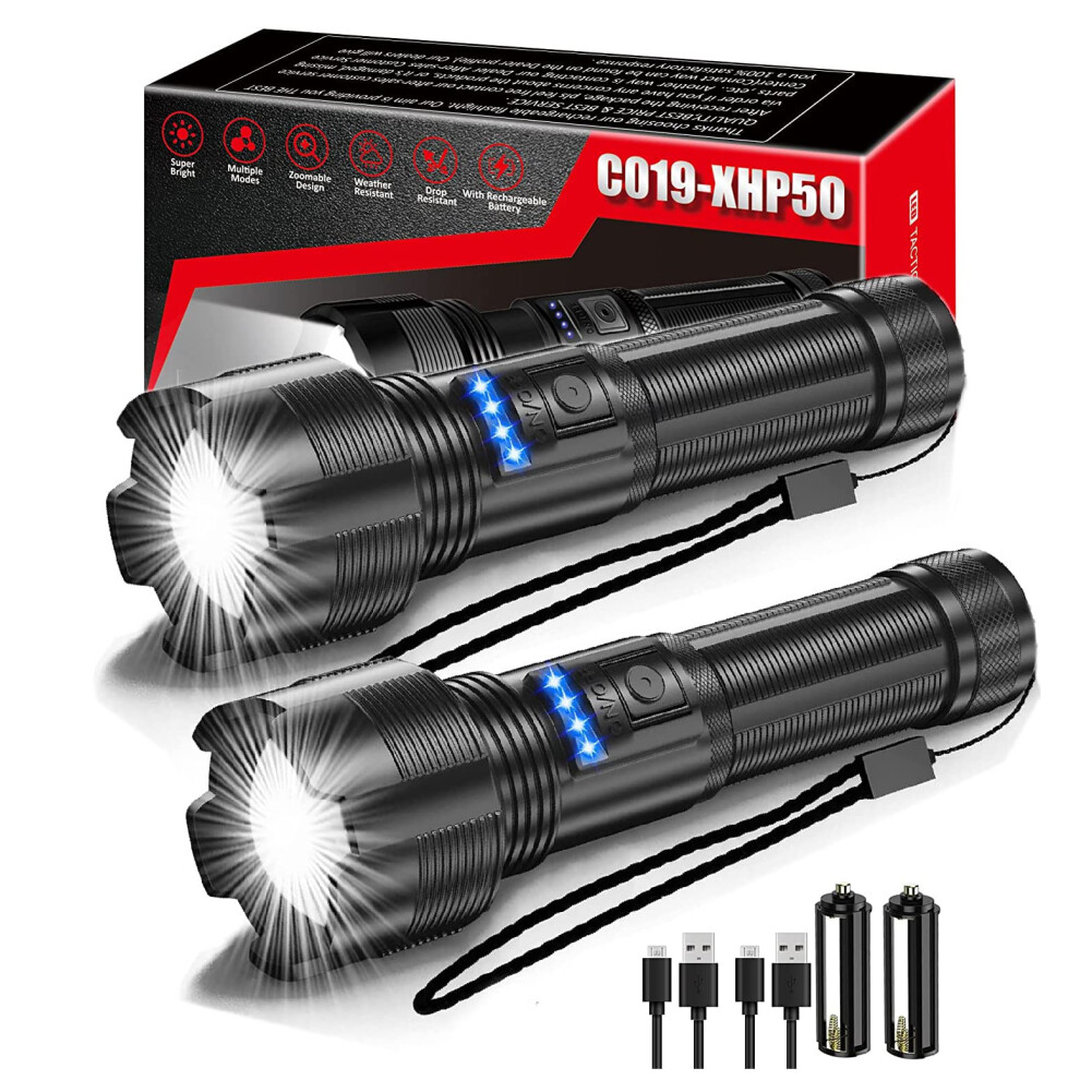 Gearmatte Flashlights High Lumens Tactical Torch