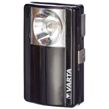 VARTA Flashlight, Metal, Black