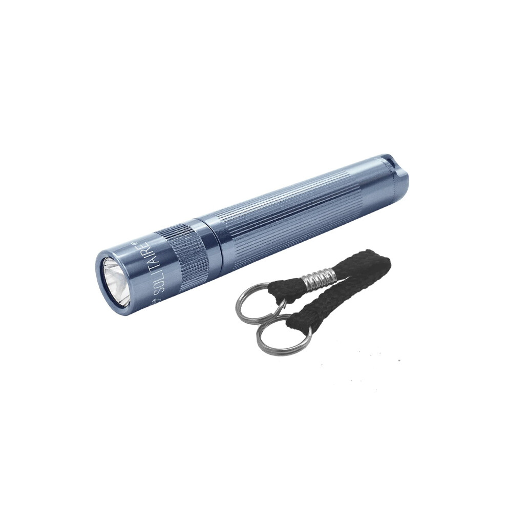 Maglite Mag-Lite Solitaire Incandescent 1-Cell Flashlight, Titan Grey