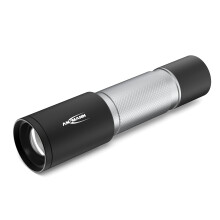 ANSMANN Daily USE LED Torch 270B Including AAA Batteries - LED Torch Ideal for Use in The Home Garage Car Workshop or Camping - LED Light Handy &