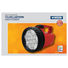 STATUS High Power Torch | Red Hand Held Torch | Super Bright 13 LED Torches | SLEDREDLANT1PKB2