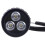 Seac R30, Diving Torch Light, 3 LED, 1500 Lumens, Micro-USB Rechargeable 2