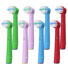 8 Pack Kids Toothbrush Heads Compatible with Oral B Childrens Electric Toothbrush,Multicolored Replacment Heads (8 Pack)