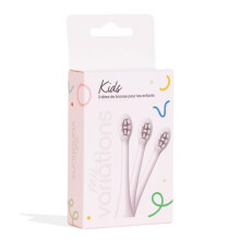 My Variations - Kids - Pack of 3 Sonic Electric Toothbrush Heads For Children