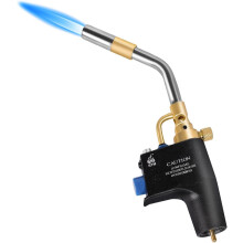 RTMMFG MAPP Propane Torch Gas High-Intensity Trigger Start Heavy Duty Plumbing Soldering Brazing Blow for Welding, Machine Maintenance, Barbecue Gas