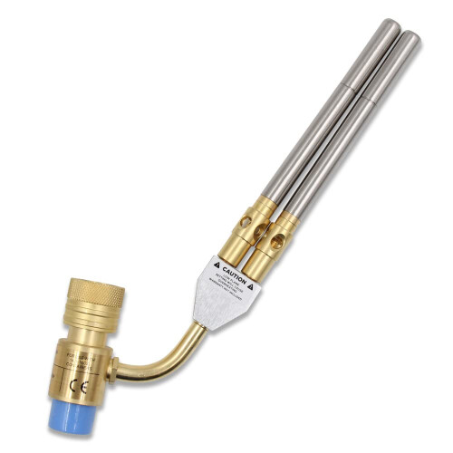Cowjag Double Head Gas Torch For MAPP Tank