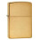 Zippo Zippo Lighter High Brushed Brass Armor Windproof Flame Flip Top Refillable Fuel 4