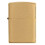 Zippo Zippo Lighter High Brushed Brass Armor Windproof Flame Flip Top Refillable Fuel 5
