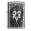 Zippo Zippo Lighter Gemini Zodiac Sign Horoscope Chrome Windproof Flame Refillable 3