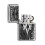 Zippo Zippo Lighter Gemini Zodiac Sign Horoscope Chrome Windproof Flame Refillable 5