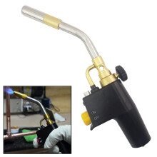 Greenfields? Heavy Duty Plumbing Soldering Brazing Blow Torch with Piezo Ignition Suitable for Use with Mapp or Propane Gas Professional Performance