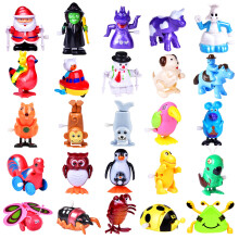 Jouets à Remonter - 25pcs Animaux à Remonter Flippants Marchants Sautants