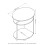 Furinno JAYA Simple Design Oval End Table, Side Table, Bedside Table, Walnut 2