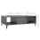 VidaXL vidaXL Coffee Table High Gloss Grey Engineered Wood Couch End Indoor 3