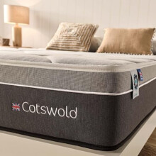 naturalex 5ft King Size Mattress Memory Foam Mattress 11 Inch Deep Extra Firm Mattress (150x200cm) Fire Retardant Skin Friendly, The Cotswold