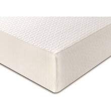 DuraTribe Golden Sleep EU European Single Memory Foam Mattress 15cm Medium Firm Comfort Orthopaedic Zipped Removable Washable Micro Quilted Cool