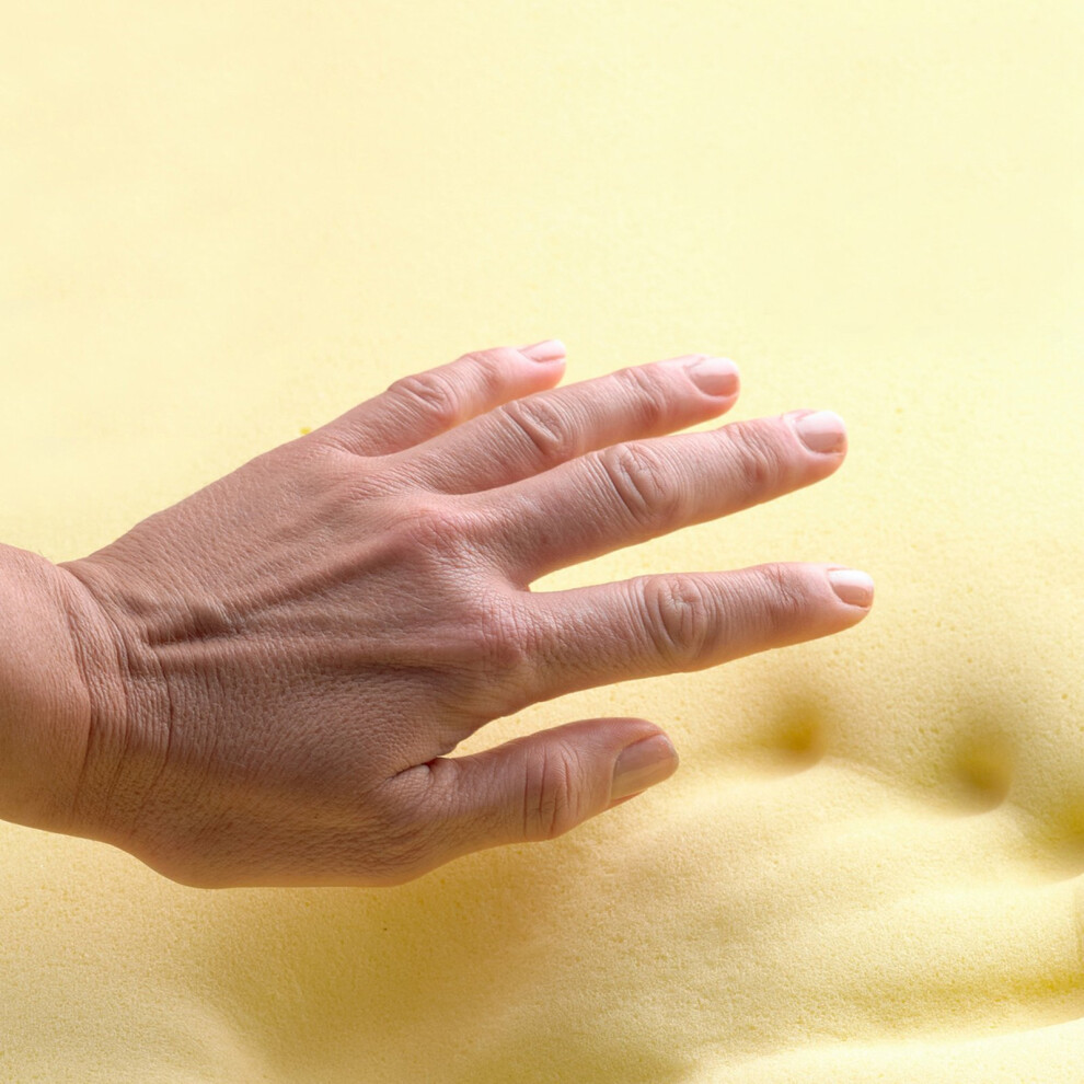 Memory Foam Warehouse - 6Ft Super King Size 2.5Cm (1") 45Kg - Mattress Topper - 180Cm X 200Cm X 2.5Cm
