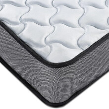 Good Nite Single Mattress 3FT Spring Mattress Memory Foam Mattress with Soft Fabric Fire Resistant 7 in Deep Single 90 x 190cm