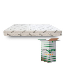 Latex Sfod Mattress 100% Latex with 7 Zones Removable Single Bed 80 x 190 cm