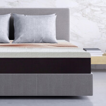 Classic Living Aether 20 cm Memory Foam Mattresses with Cooling Gel Foam, 20 cm Deep Medium Firm Mattress in a box, White, Single, 20 cm height,