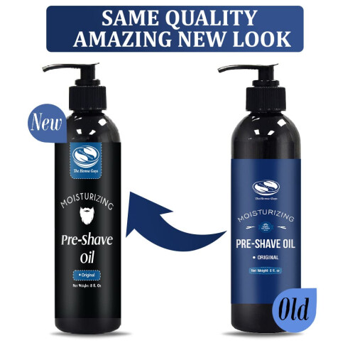 The Henna Guys 8 fl. Oz, Ασυντήρητο Λάδι Προετοιμασίας Ξυρίσματος για Άνδρες 2