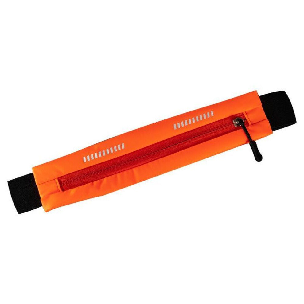 (orange) Unisex Sports Waist Bag For Running And Marathons – Invisible Fitness Phone Belt