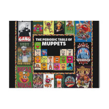 (The Muppet Show Photo Collage Gifts=8456) Canvas Print DIY Framed Kit Wall Art for Living Room Bedroom Retro Farmhouse Decor 16x20 inch