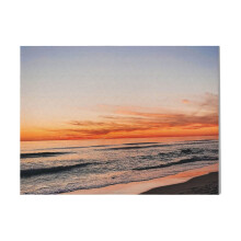 (Panama City Beach Sunset=3038) Canvas Print DIY Framed Kit Wall Art for Living Room Bedroom Retro Farmhouse Decor 16x20 inch
