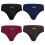 wirarpa Men's Underwear 4 Pack Modal Microfiber Briefs No Fly Covered 3