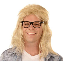 Kenguru szoke mrnaparka napszemveggel - Mullet parkk noknek Frfi Gyerekeknek - Waynes World Joe Dirt Rocker 80-as vek mrnaparka - Hossz szo