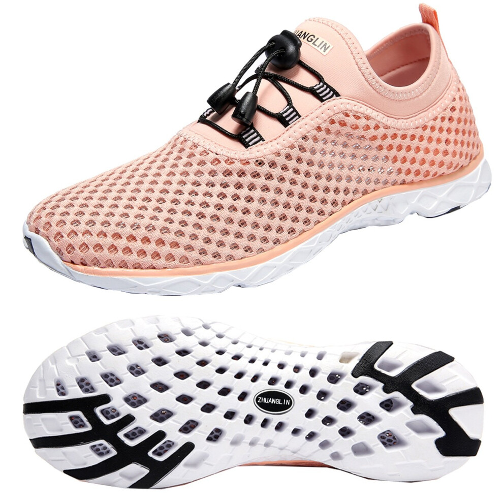 Chaussures aquatiques     s   chage rapide pour femmes Zhuanglin, rose orange, 75 B (M) US
