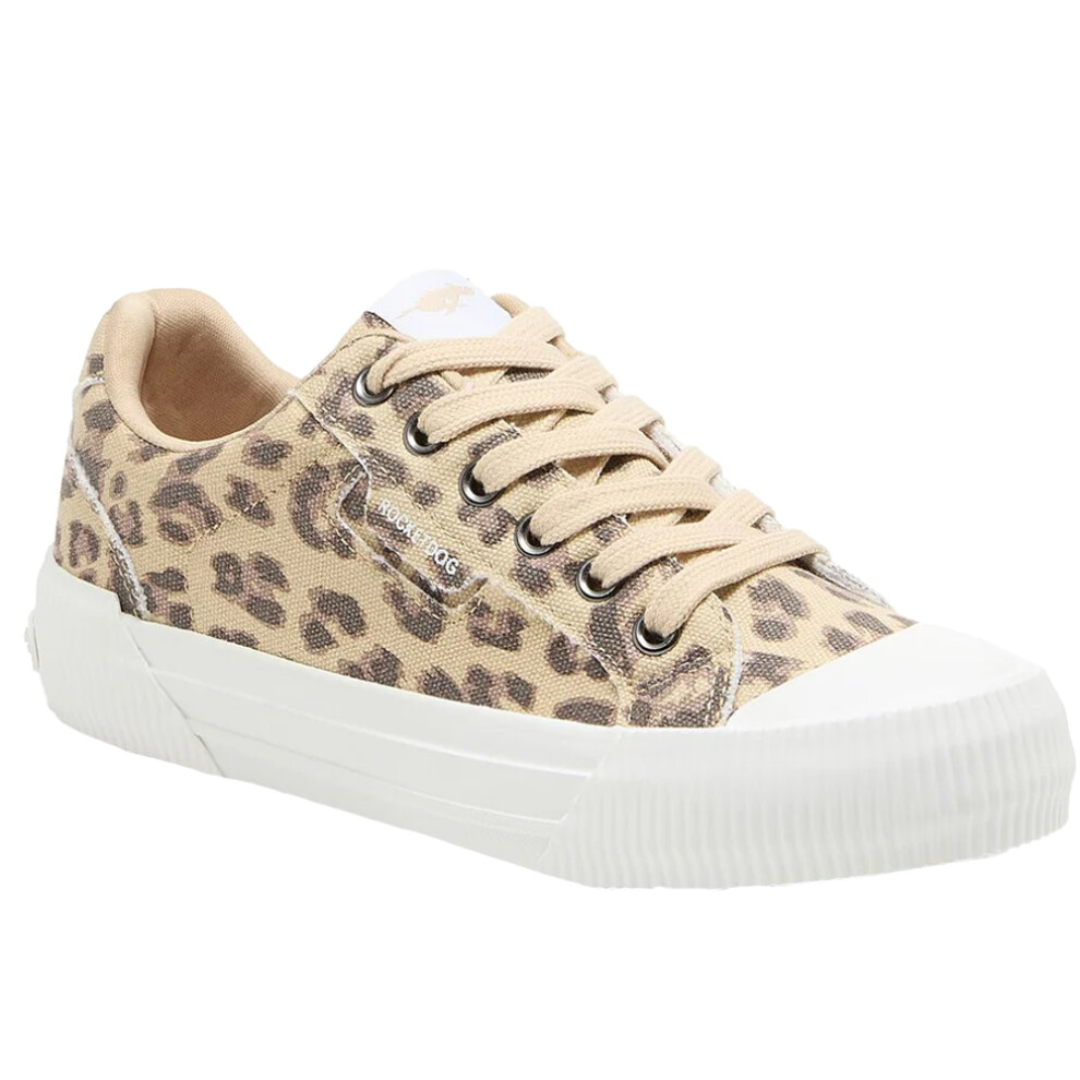 (4 UK, Tan) Rocket Dog Womens/Ladies Cheery Dexter Trainers