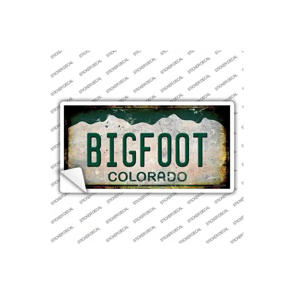 Smart Blonde Lp-12492S-Xl Bigfoot Colorado Novelty Sticker Decal - Extra Large 792636485534