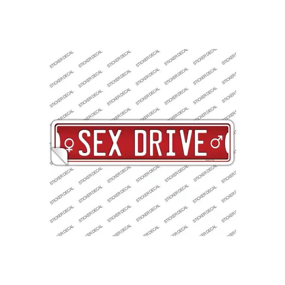 Photos - Other Electrical Equipment Smart Blonde K-1373s-XL Sex Drive Novelty Narrow Sticker Decal - Extra Large