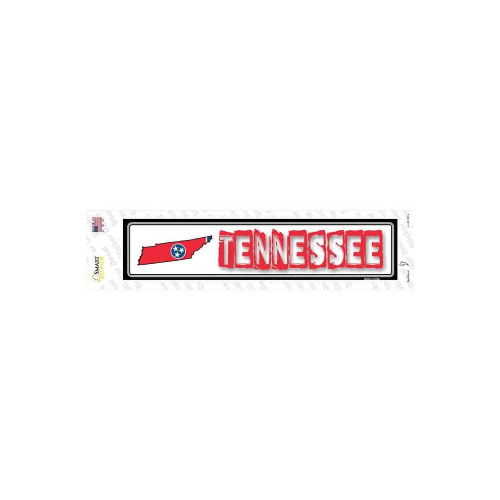 Smart Blonde K-341S-M Tennessee Outline Novelty Narrow Sticker Decal - Medium 792636491658