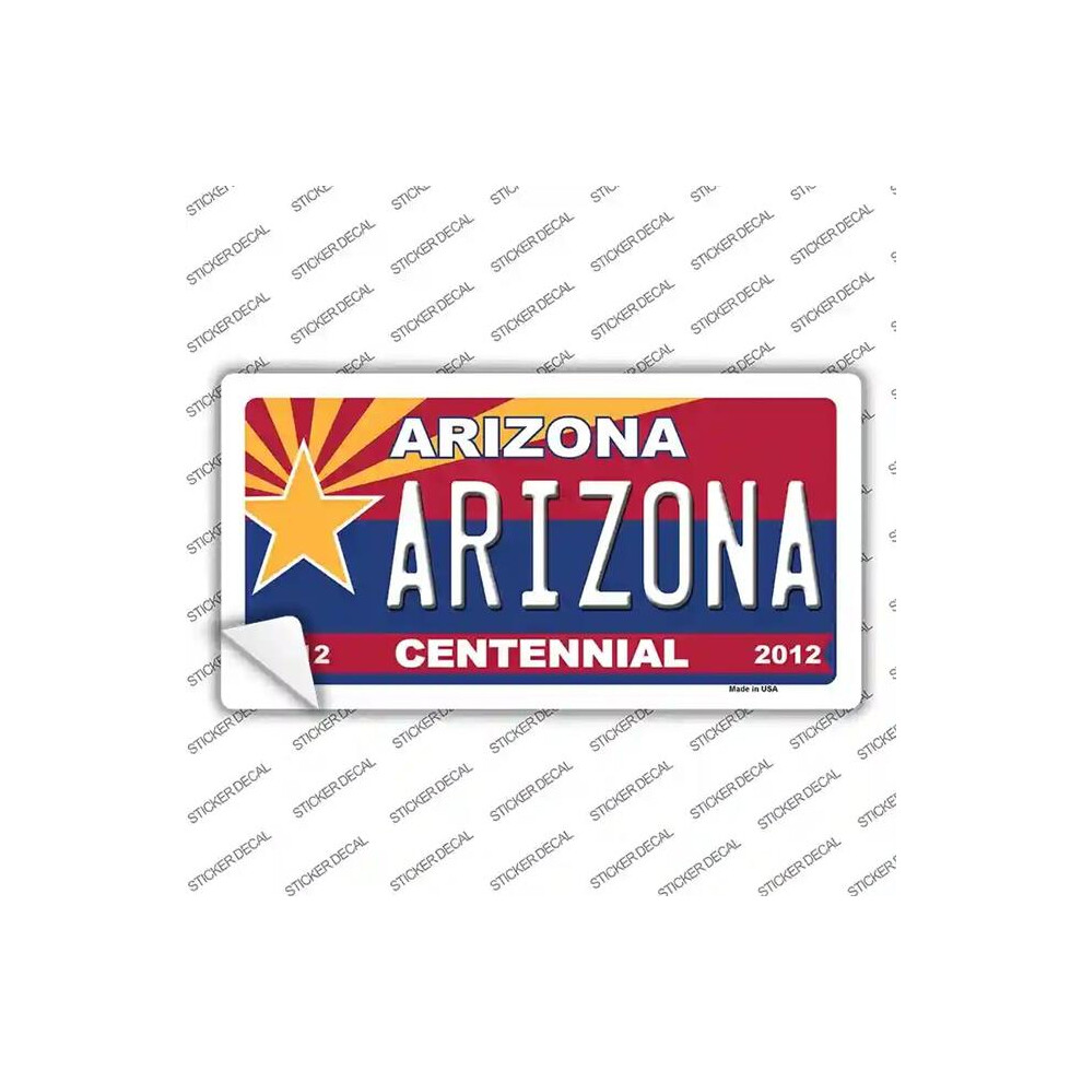 Smart Blonde Lp-1814S-Xl Arizona Centennial Novelty Sticker Decal - Extra Large 792636495878
