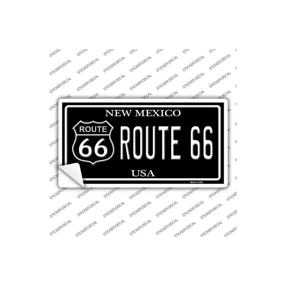 Smart Blonde Lp-1482S-Xl Route 66 Mexico Novelty Sticker Decal - Extra Large Black 792636496233