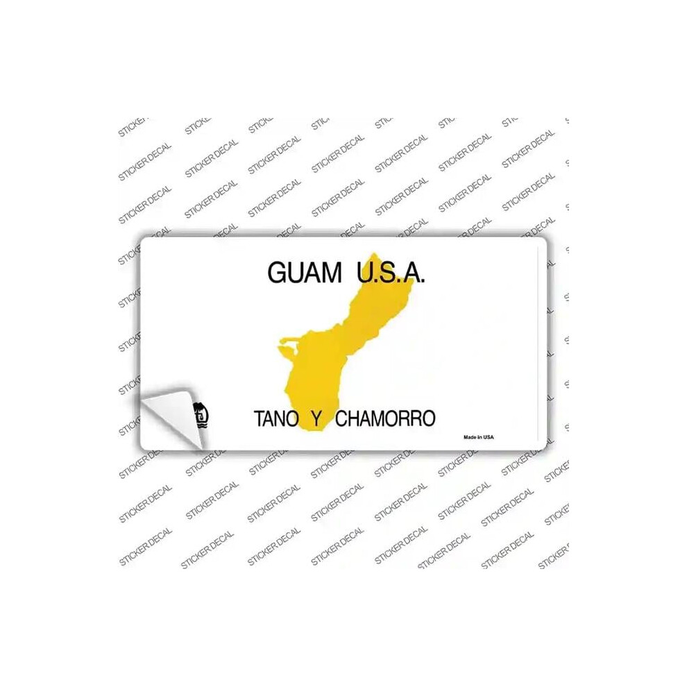 Smart Blonde Lp-1472S-Xl Guam State Novelty Sticker Decal - Extra Large 792636496189