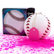 Winsharp Pelota de Revelación de Género - Pelotas Únicas - Pelotas que Estallan en Polvo Rosa y/o Azul