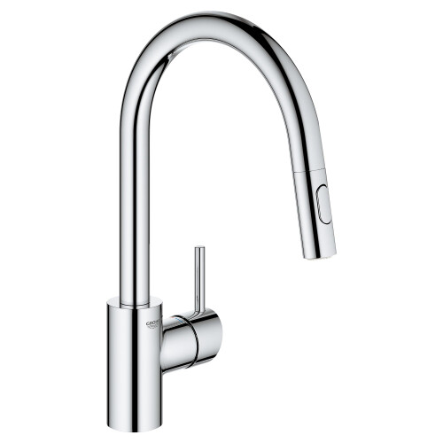 Grohe GROHE 32665003 Concetto Pull-Down K  chenarmatur mit Brause Chrom