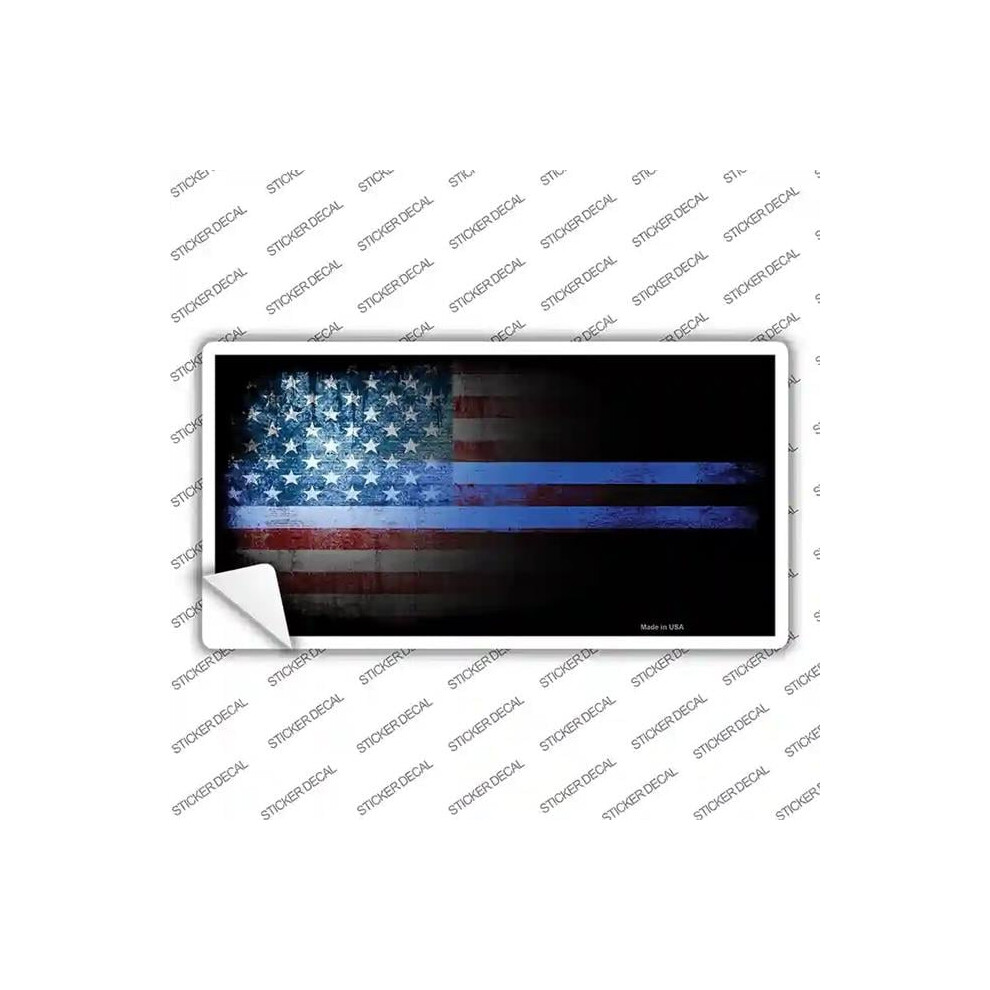 Smart Blonde Lp-9406S-Xl American Flag Police Novelty Sticker Decal - Extra Large 792636520860