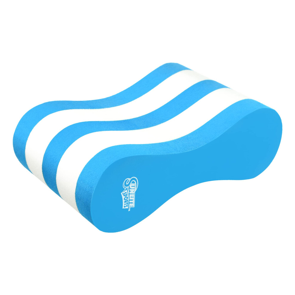 Sunlite Sports EVA 5-Layer Pull Buoy Leg Float - Pool Training Aid Legs and Hips Support for Adults Kids and Beginners for Swimming Stroke