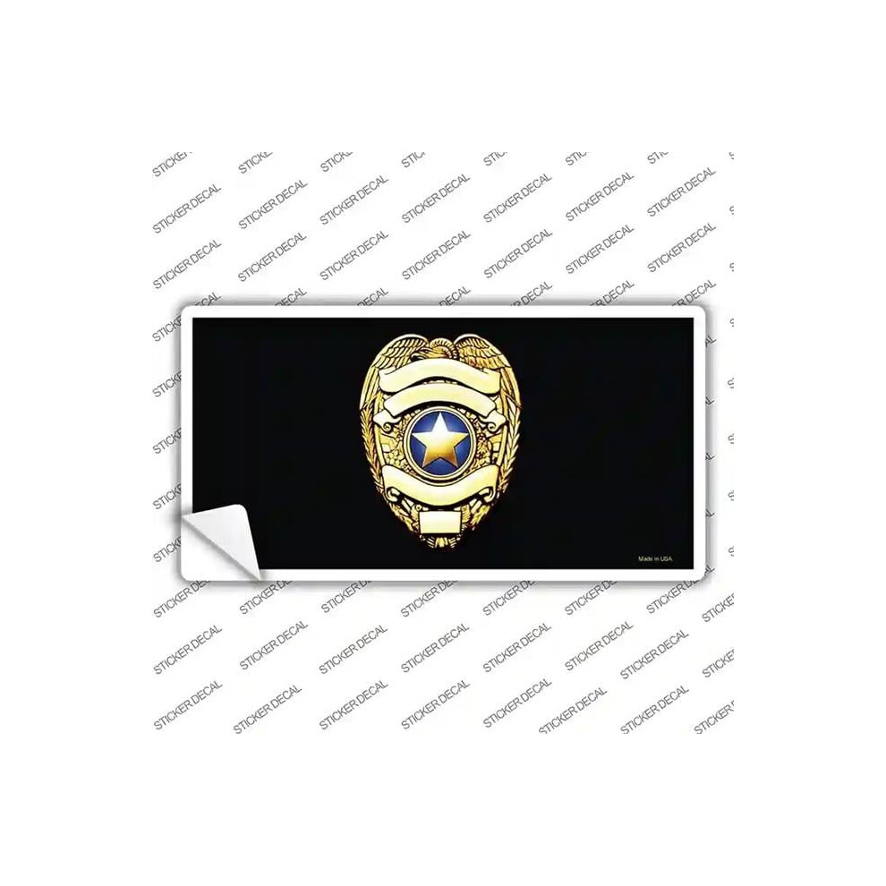 Smart Blonde Lp-2324S-S Police Decal Novelty Sticker Decal - Small 792636547065