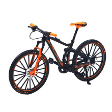 Ailejia Alloy Mountain Bicycle Ornement Modele Bike Cake Topper Racing Bike Mountain Finger Bicycle Toy Mini Bicycle Vehicules Decorations Party