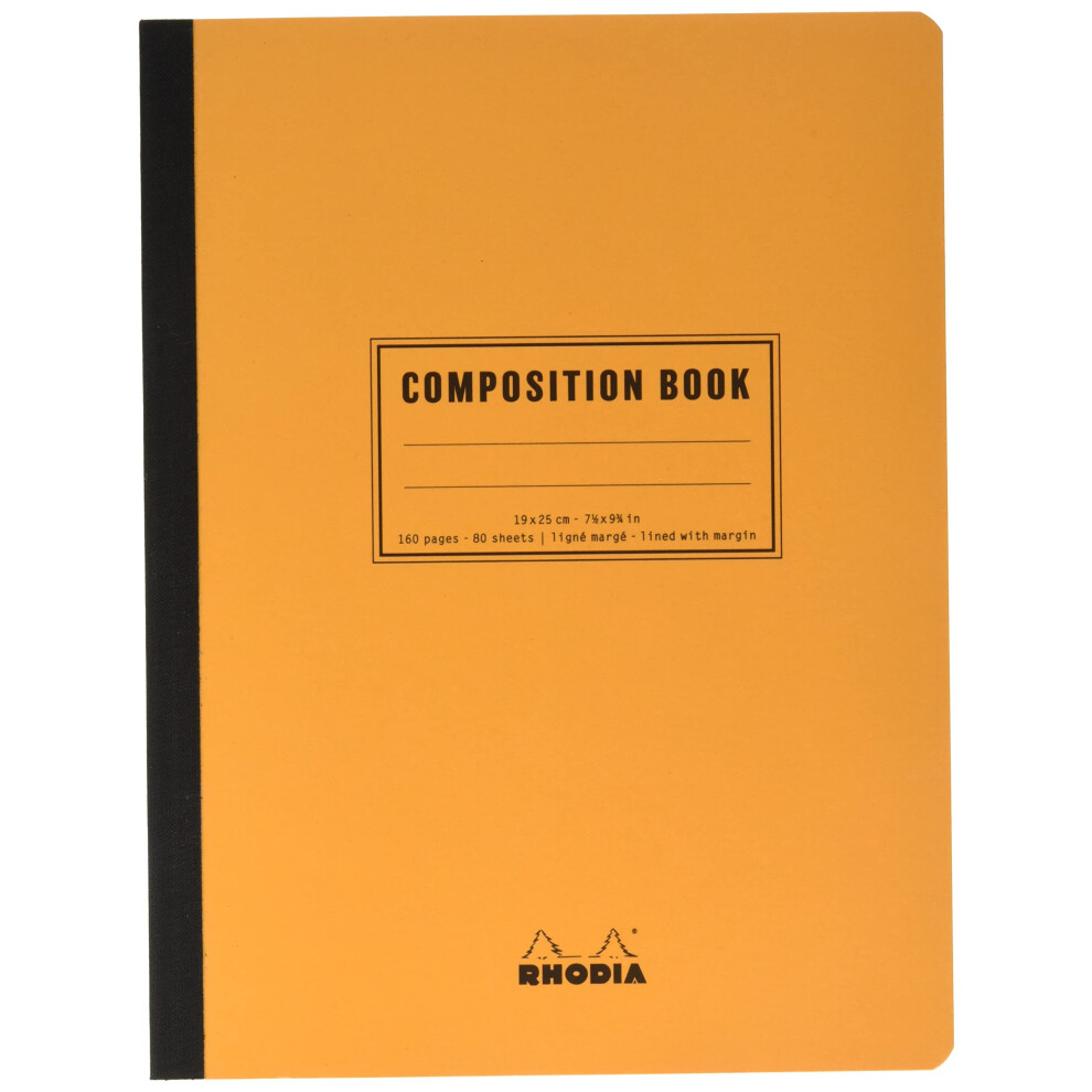 Rhodia Classic Composition Book B5 Wylozone 80 Arkuszy - Orange (119248C)-image