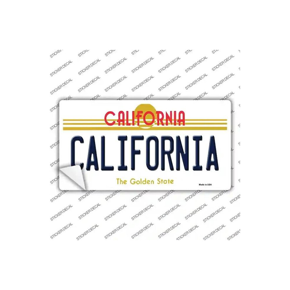 Smart Blonde Lp-4897S-S California Novelty Sticker Decal - Small 792636550058